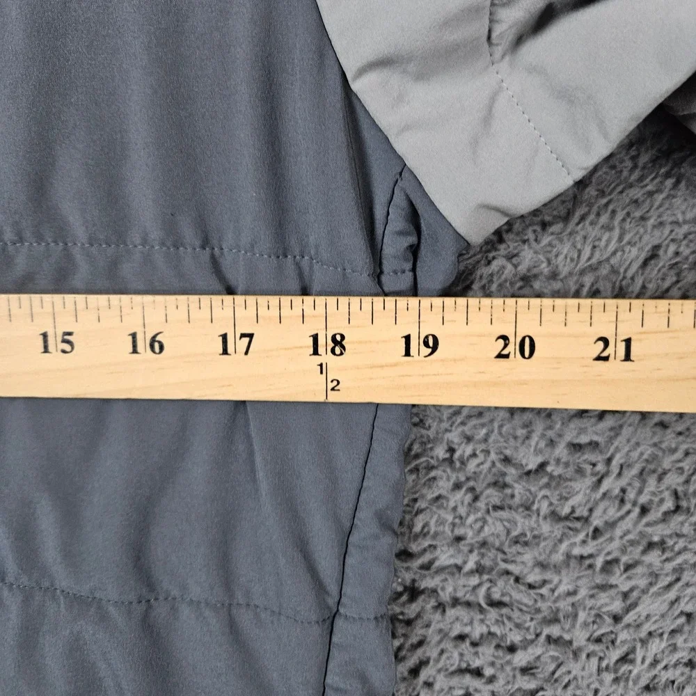 Patagonia Pack In Jacket Mens‎ S Full Zip Forge Grey Outdoors Quilted 20945